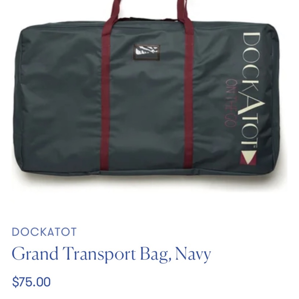 Dockatot grand transport bag